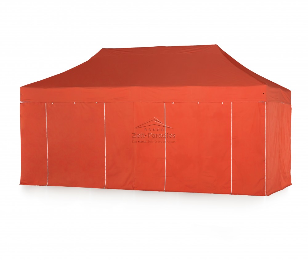 Faltzelt-Pavillon 3x6 orange