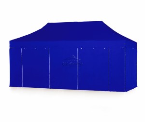 Faltzelt-Pavillon 3x6 blau