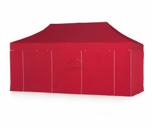Faltzelt-Pavillon 3x6 rot