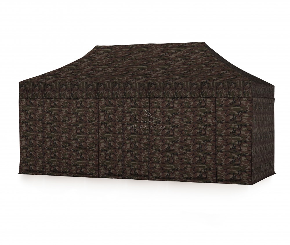 Faltzelt-Pavillon 3x6 camouflage