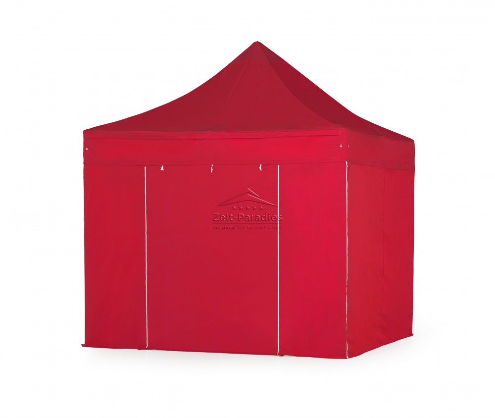 Faltzelt-Pavillon 3x3 rot