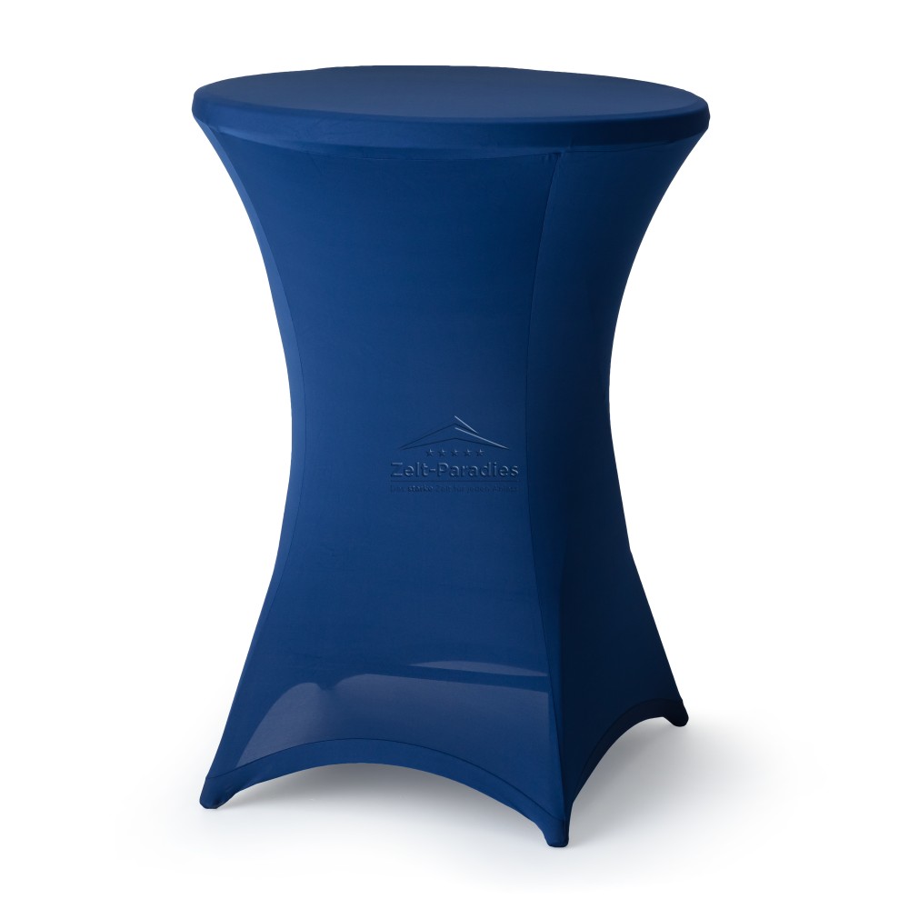 Stehtischhusse - Blau