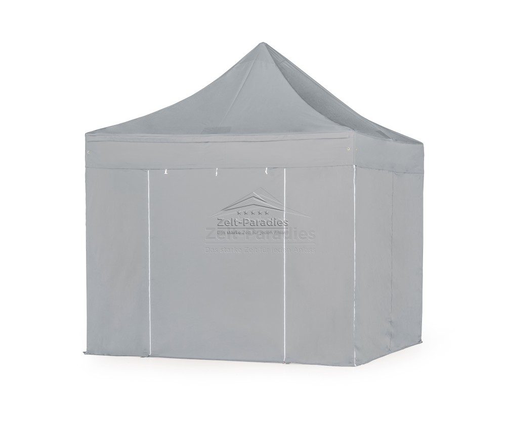 Faltzelt-Pavillon 4x4 grau