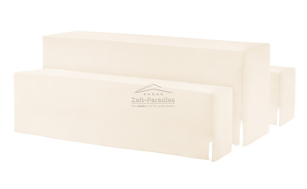 Biertischhusse - Creme