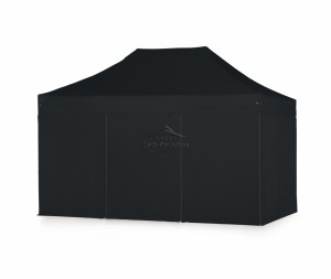 Faltzelt-Pavillon 3x4,5 schwarz