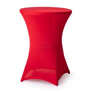 Stehtischhusse - Rot
