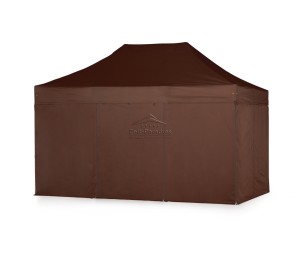 Faltzelt-Pavillon 2x3 braun