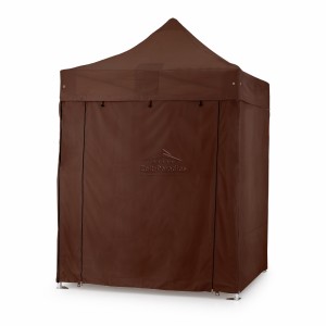 Faltzelt-Pavillon 2x2 braun