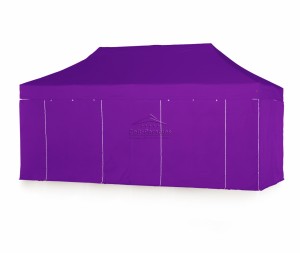 Faltzelt-Pavillon 3x6 lila